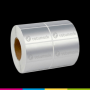 Rollo de etiquetas Void Plata de seguridad 50X25 2F