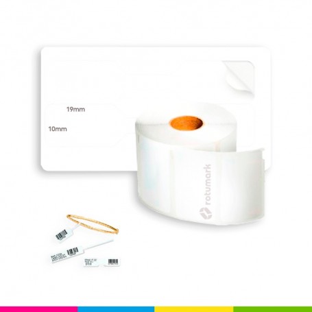 Rollo 10x19 30299 de etiquetas Dymo compatibles